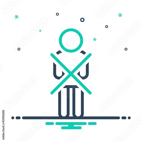 Mix icon for exclusion