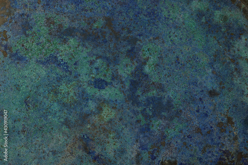 Green Patina metal texture background