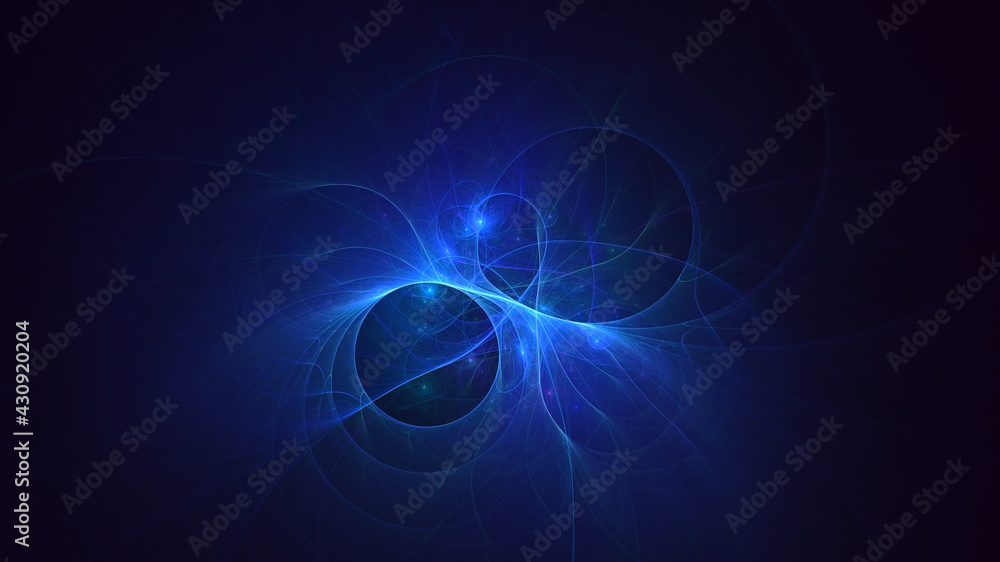 3D rendering abstract multicolor fractal light background 3D rendering abstract multicolor fractal light background