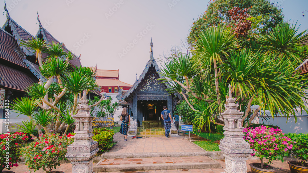 Fototapeta premium Beautiful temple in thailand.
