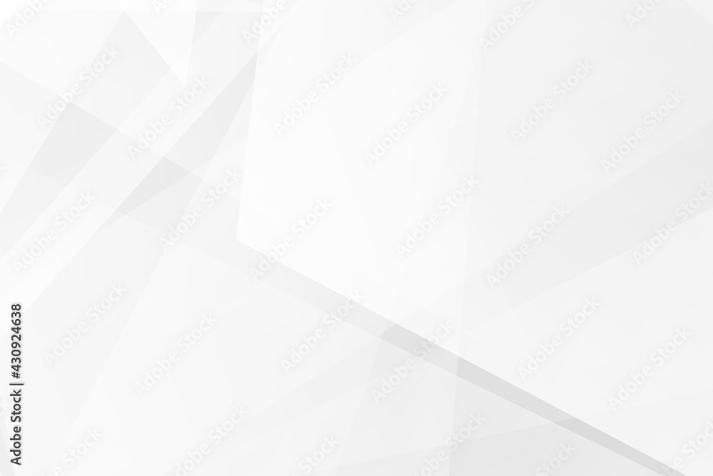 Obraz premium Abstract white and grey on light silver background modern design. Vector illustration EPS 10.