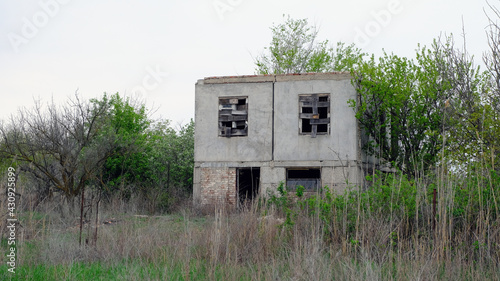 Buildings on summer cottages in Russia