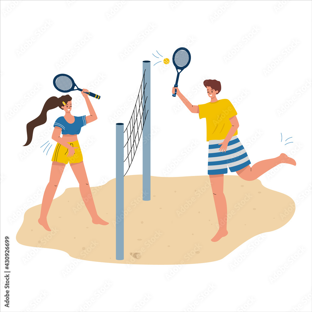 How to Play Beach Tennis? 