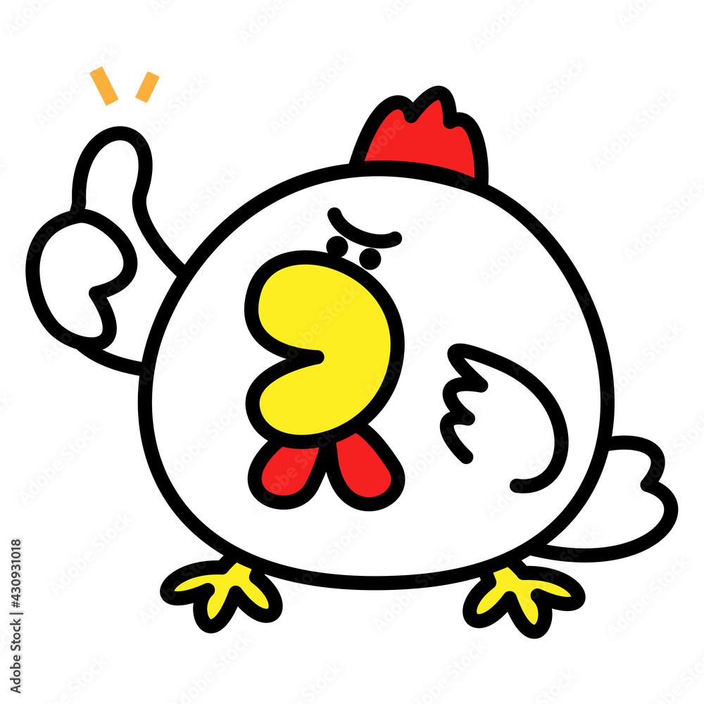 ニワトリ にわとり 鶏 チキン イラスト素材 Stock Vector | Adobe Stock