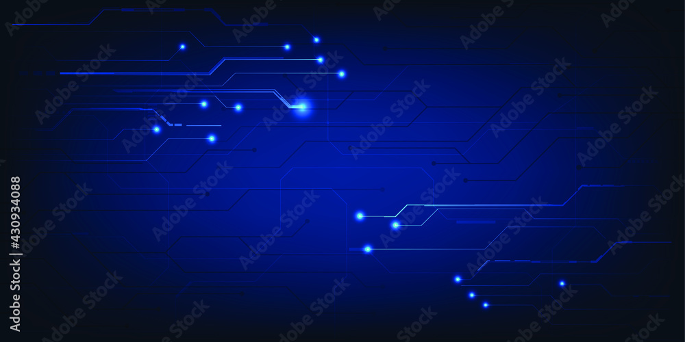 Horizontal digital line bright hi tech background layout banner and wallpapers.Digital future concept.Vector illustrations.