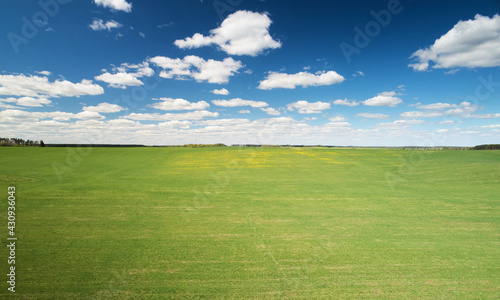Countryside on bright sunny day