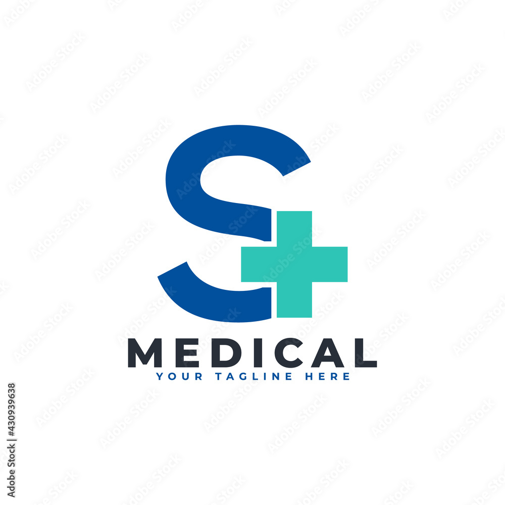 Letter S cross plus logo. Usable for Business, Science, Healthcare, Medical, Hospital and Nature Logos. Letter S cross plus logo. Usable for Business, Science, Healthcare, Medical, Hospital and Nature Logos.