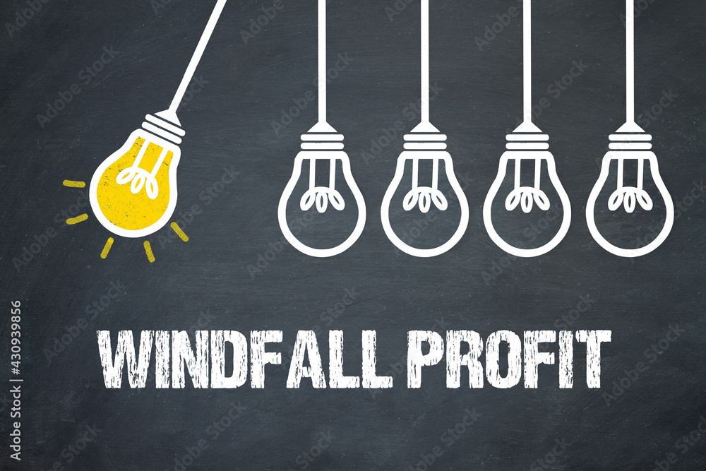 Fototapeta premium Windfall Profit