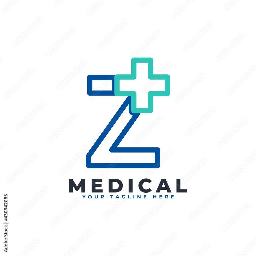 Letter Z cross plus logo. Linear Style. Usable for Business, Science, Healthcare, Medical, Hospital and Nature Logos. Letter Z cross plus logo. Linear Style. Usable for Business, Science, Healthcare, Medical, Hospital and Nature Logos.