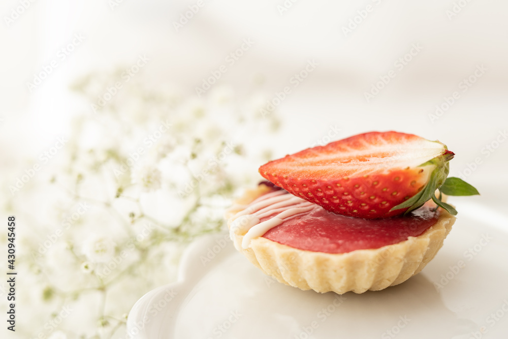 selection of sweet baked cream edible flowers and fruit dessert cakes for mothersday, wedding, birthday, paerty celebration. viola odorata cake. selection of sweet baked cream edible flowers and fruit dessert cakes for mothersday, wedding, birthday, paerty celebration. viola odorata cake.