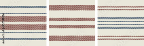 Vector seamless french farmhouse textile pattern. Linen kitchen fabric