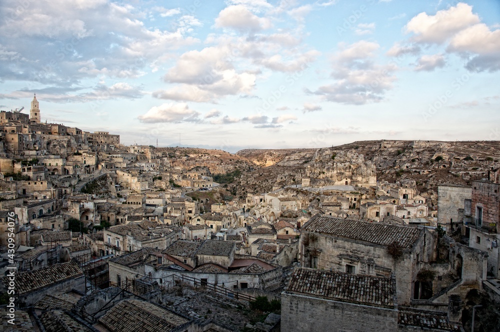 Blick auf Matera