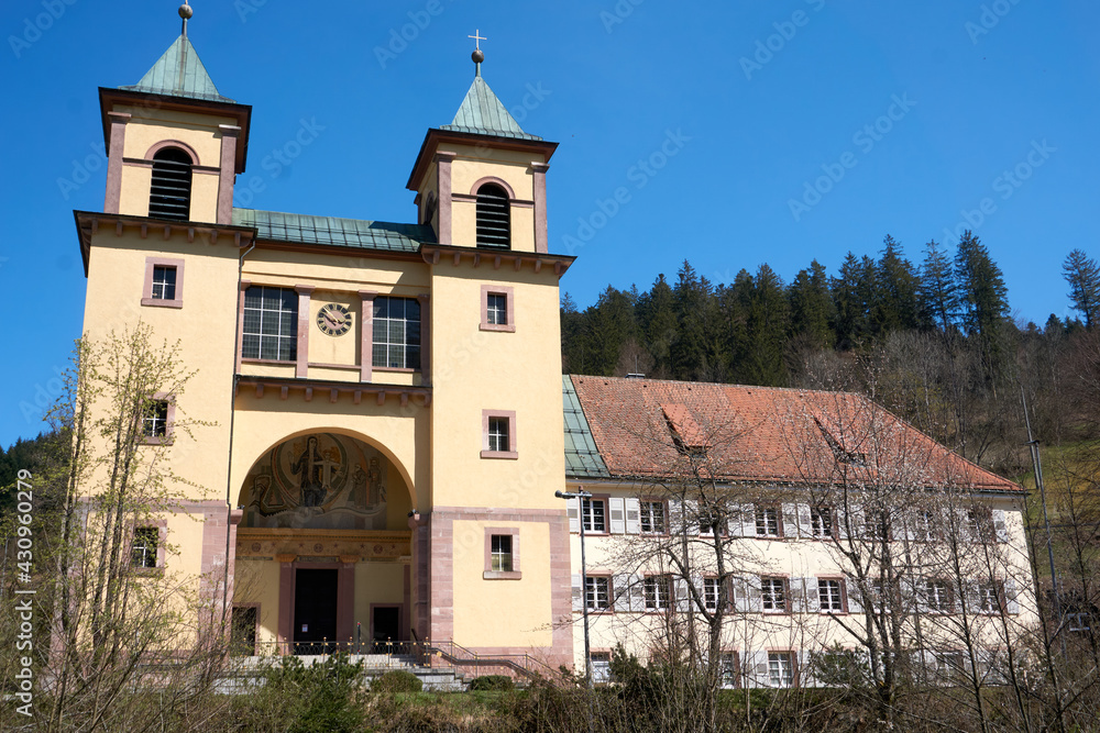 Monastery Bad Rippoldsau in the black forest