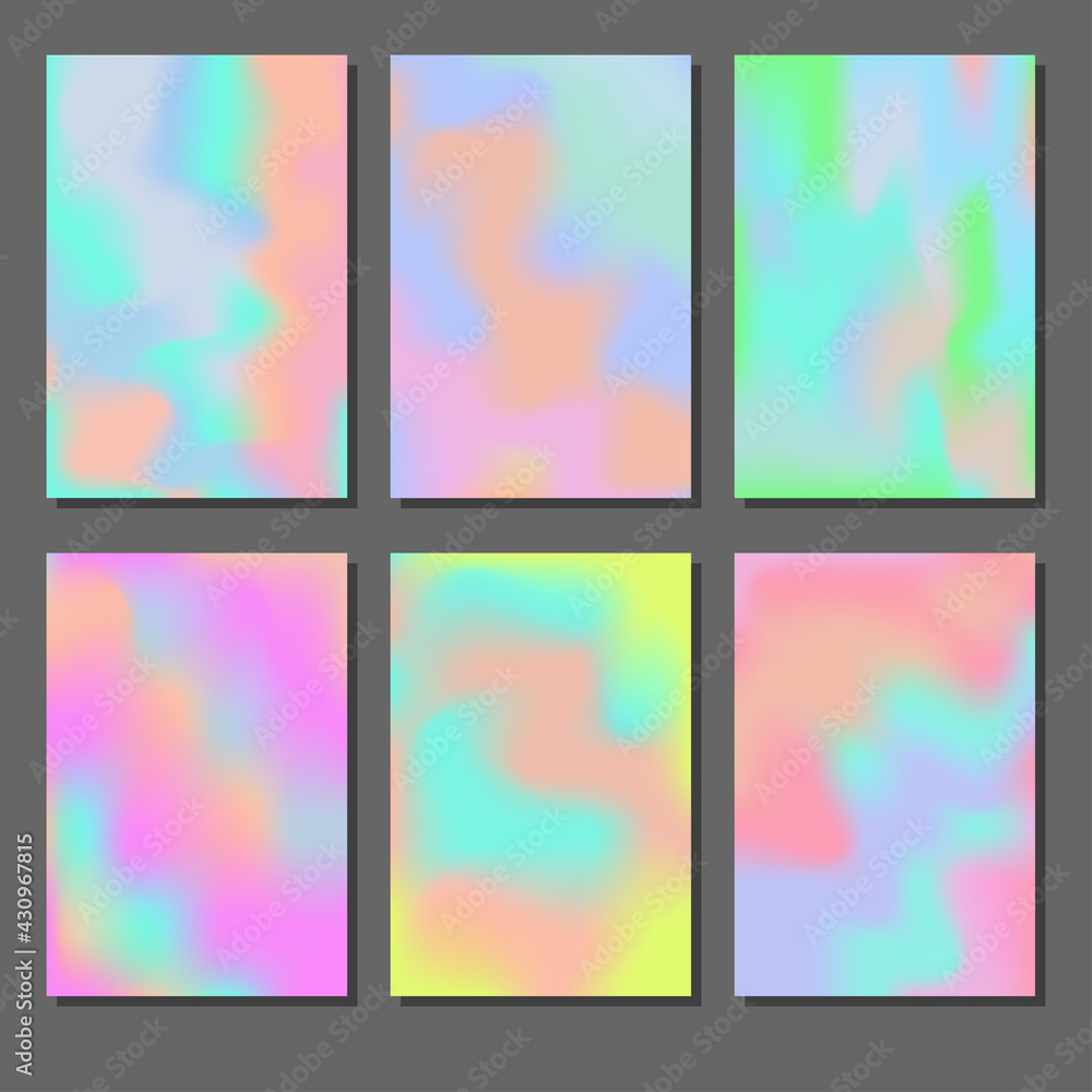 Set of holographic backgrounds