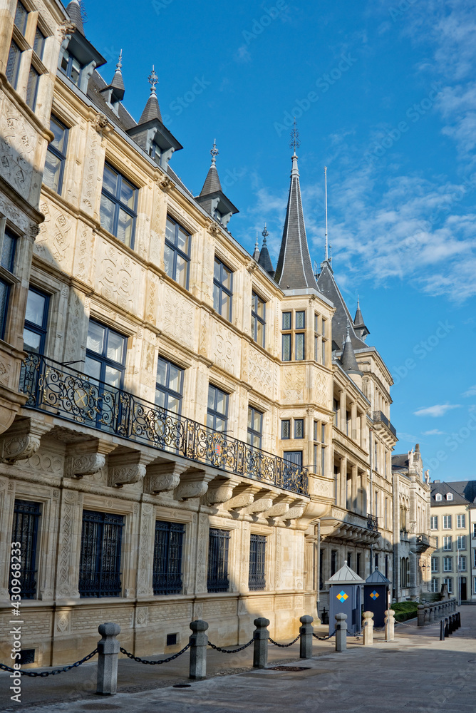Grand ducal palace in Luxembourg