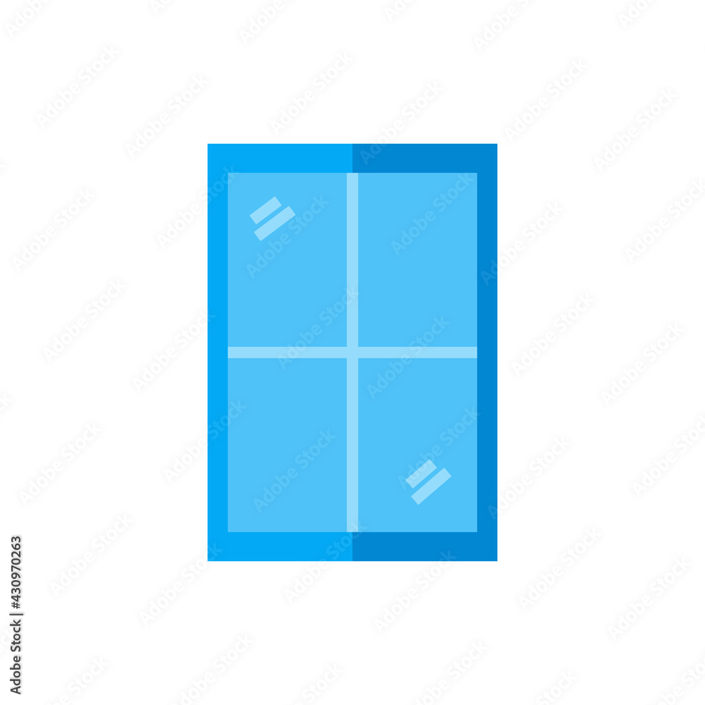 window icon Flat style vector for your web design window icon Flat style vector for your web design