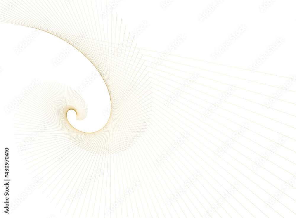 Abstract spiral rainbow design element on white background of twist lines. Vector Illustration eps 10 Golden ratio traditional proportions vector icon Fibonacci spiral. for elegant business card Abstract spiral rainbow design element on white background of twist lines. Vector Illustration eps 10 Golden ratio traditional proportions vector icon Fibonacci spiral. for elegant business card