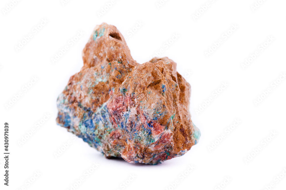 macro mineral stone lapis lazuli on a white background macro mineral stone lapis lazuli on a white background