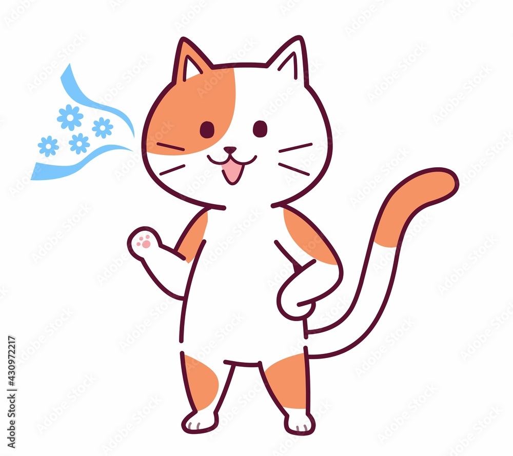 猫ちゃんのイラスト 猫ちゃんのイラスト