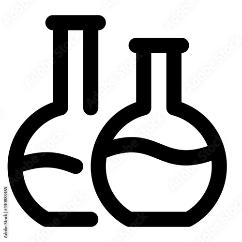 Industry icon with line style