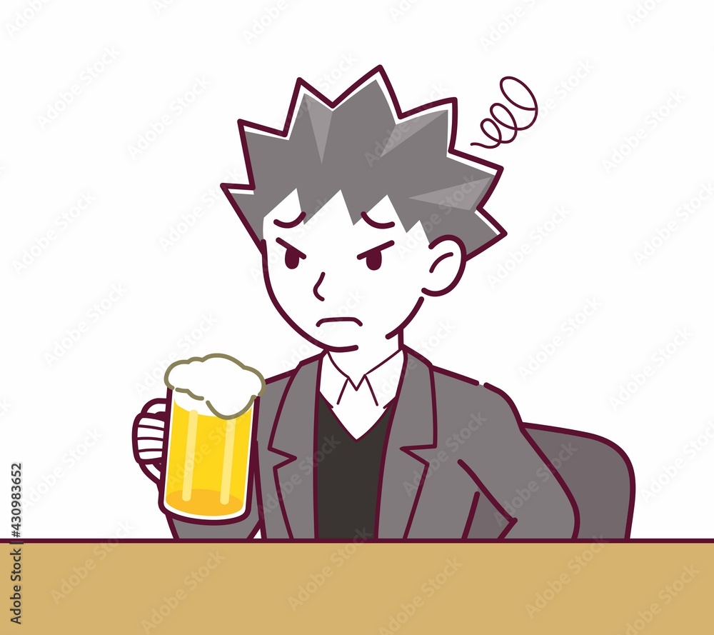 悪い雰囲気の詐欺師