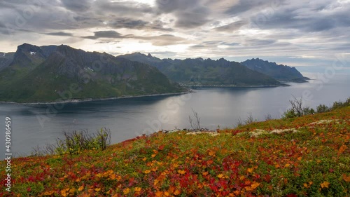 Timelapse Norway Lofoten Fjord