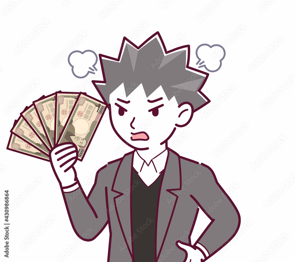 立派な格好をした社長