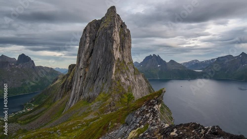 Timelapse Norway Lofoten Peak
