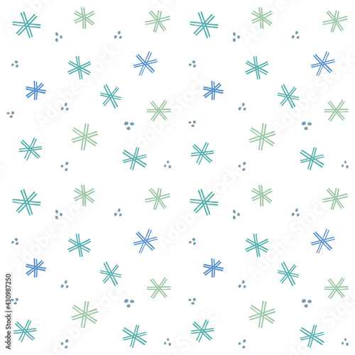 Handwritten lattice pattern that is ideal for wallpaper. Vector illustration.