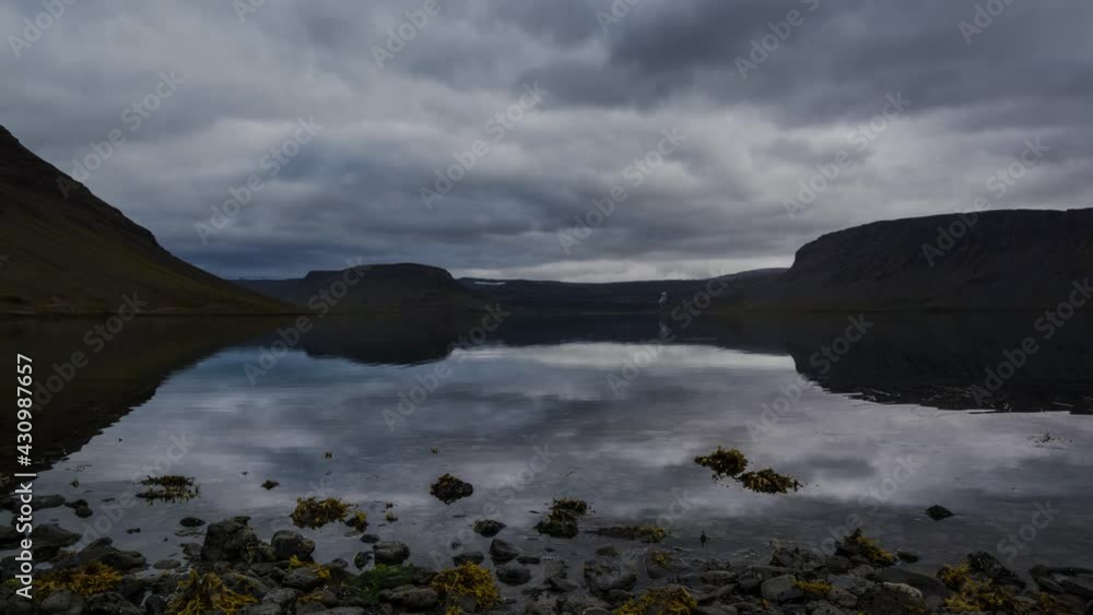 Timelapse Iceland Lake Reflection Timelapse Iceland Lake Reflection