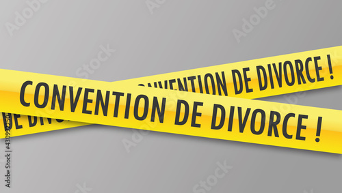 Logo convention de divorce.