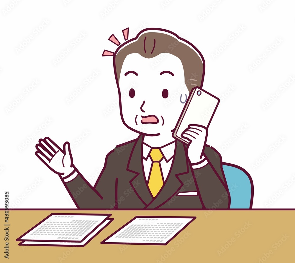 立派な格好をした社長 立派な格好をした社長