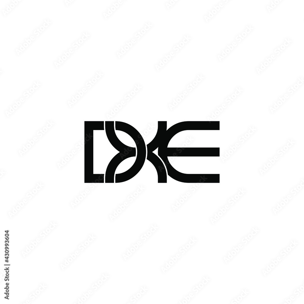 dxe letter original monogram logo design dxe letter original monogram logo design