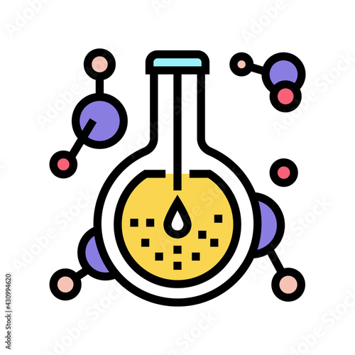 extract pharmaceutical production color icon vector. extract pharmaceutical production sign. isolated symbol illustration