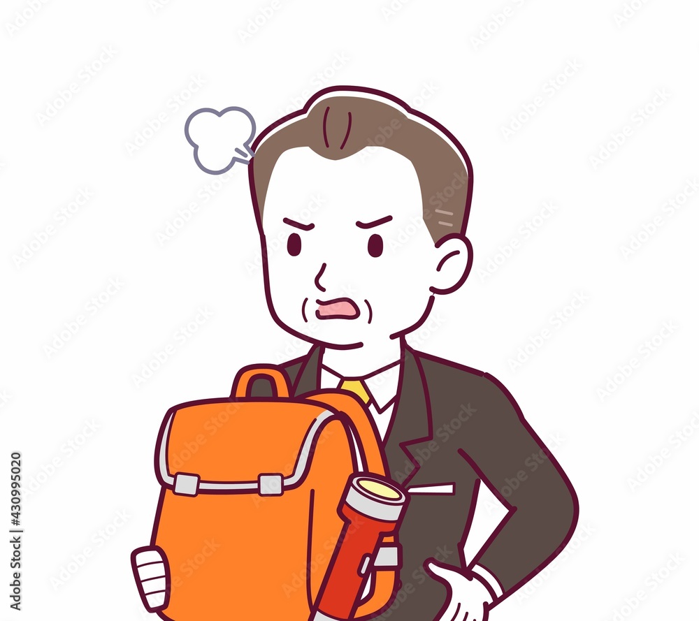 立派な格好をした社長