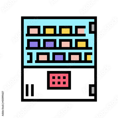 cooling pharmaceutical production color icon vector. cooling pharmaceutical production sign. isolated symbol illustration