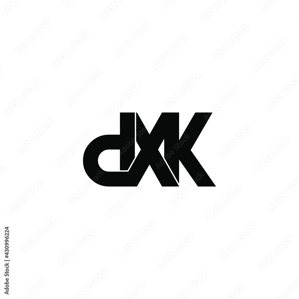dxk letter original monogram logo design dxk letter original monogram logo design