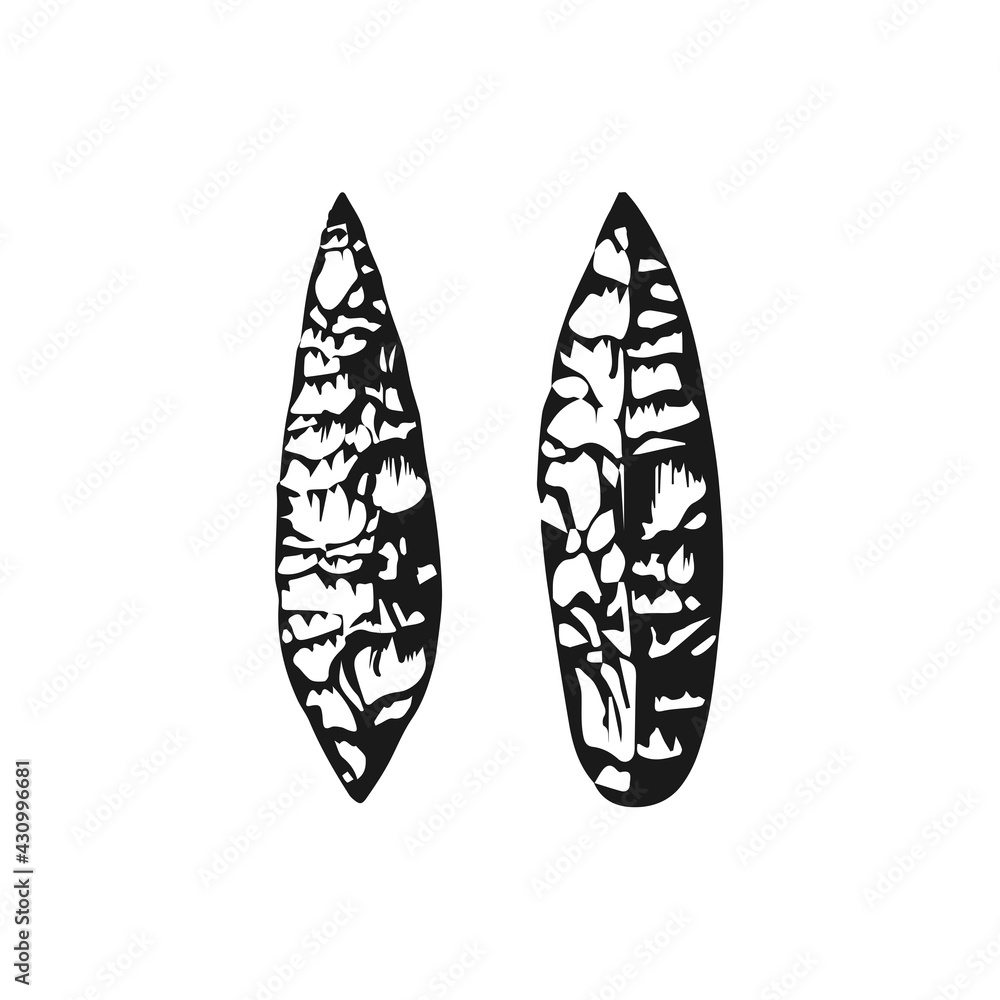 tool of ancient man in the Paleolithic. Paleolithic Flint tool of ancient man in the Paleolithic. Paleolithic Flint