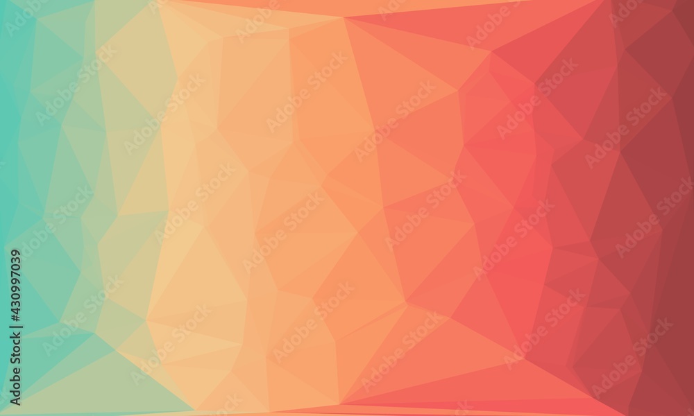 Obraz premium pink gradient and geometric background with mosaic design