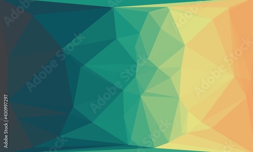 Abstract geometric background with light and bright poly pattern