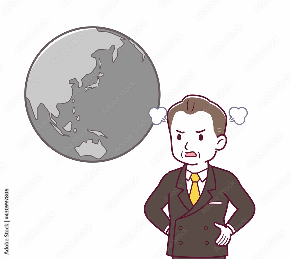 立派な格好をした社長 立派な格好をした社長
