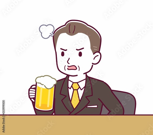 立派な格好をした社長