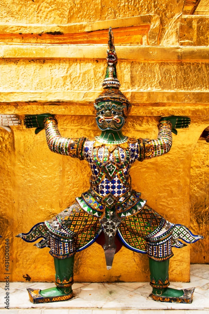 The iconic Wat Arun palace in Bangkok Thailand