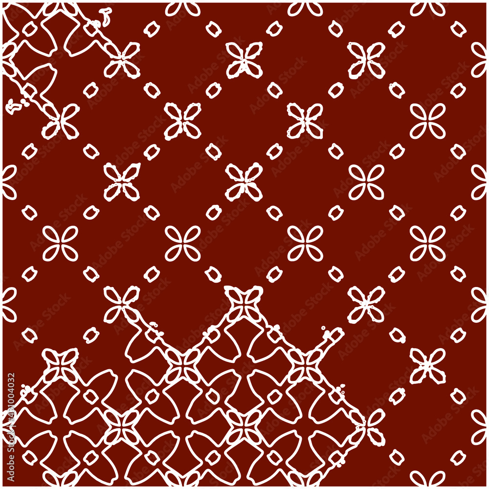 Geometric vector pattern with triangular elements. Seamless abstract ornament for wallpapers and backgrounds. red and white colors. Geometric vector pattern with triangular elements. Seamless abstract ornament for wallpapers and backgrounds. red and white colors.