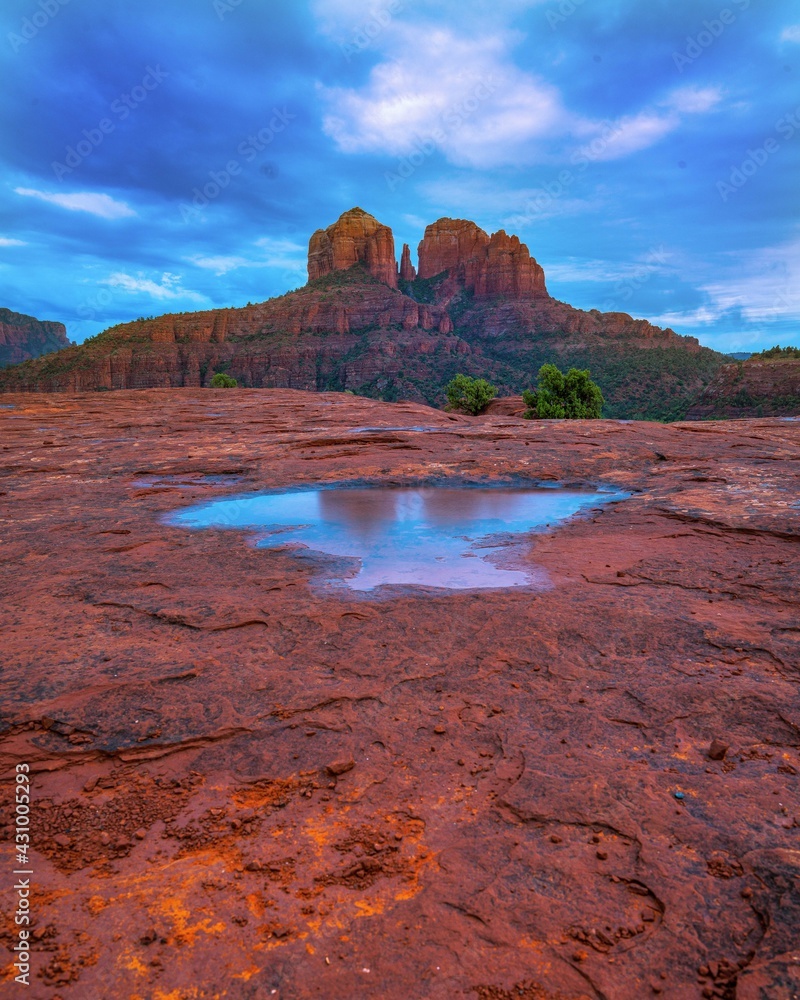 Cathedral Rock reflection