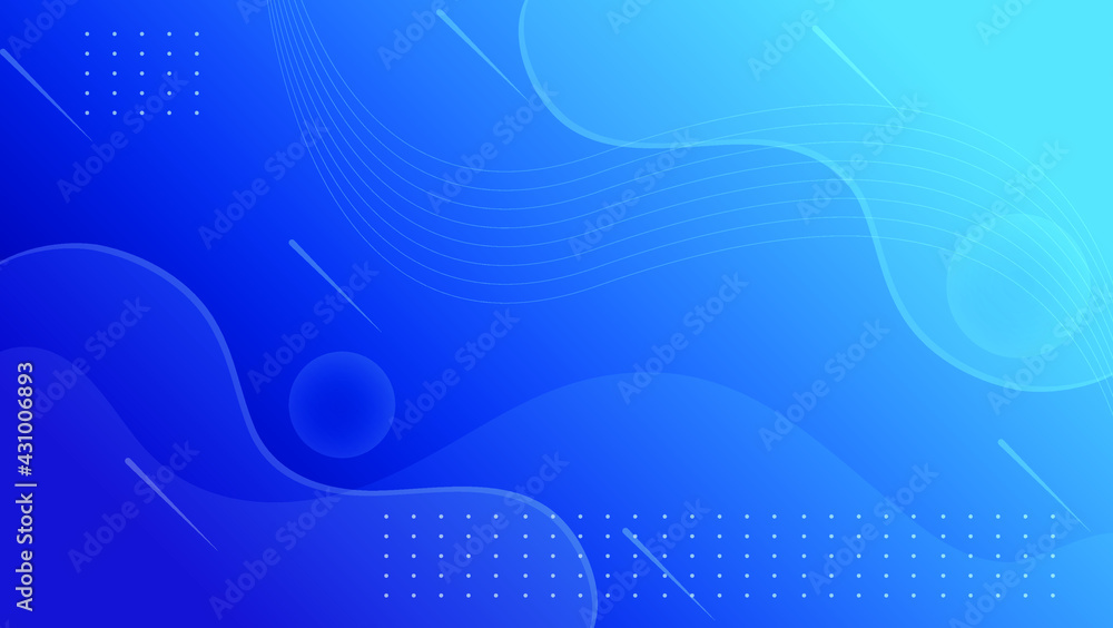 blue abstract background with geometric shape. vector illustration