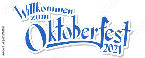 Header with text Oktoberfest 2021