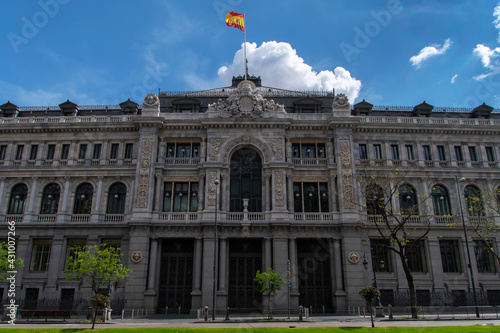 Edificio del Banco de España en Madrid