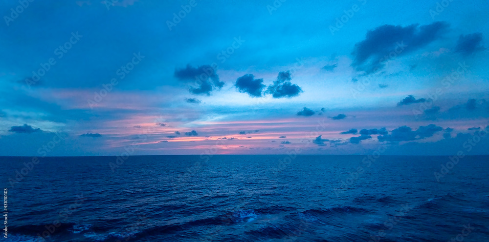 Colorful Sea and Sky 