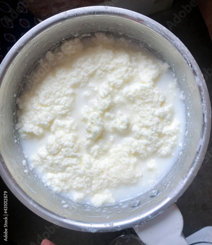 In rural Nepal, butter is made only from yogurt